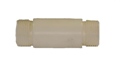 Tube plastique lance